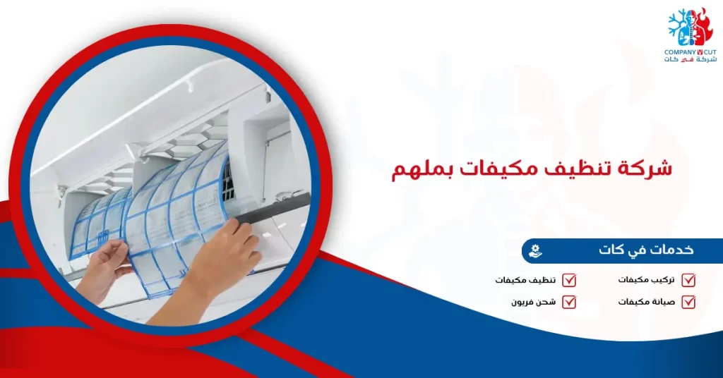 شركة تنظيف مكيفات بملهم